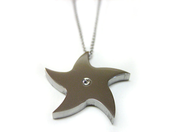 Spiral Star Necklace
