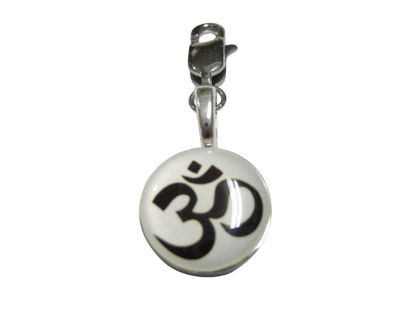 Spiritual Ohm Mystic Symbol Pendant Zipper Pull Charm