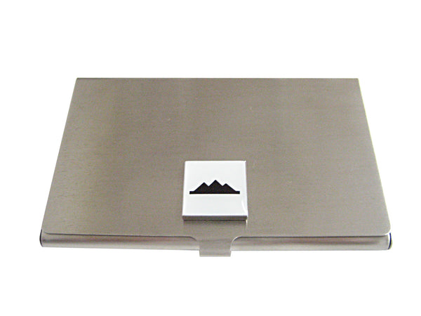 Square Iconic Pyramid Business Card Holder
