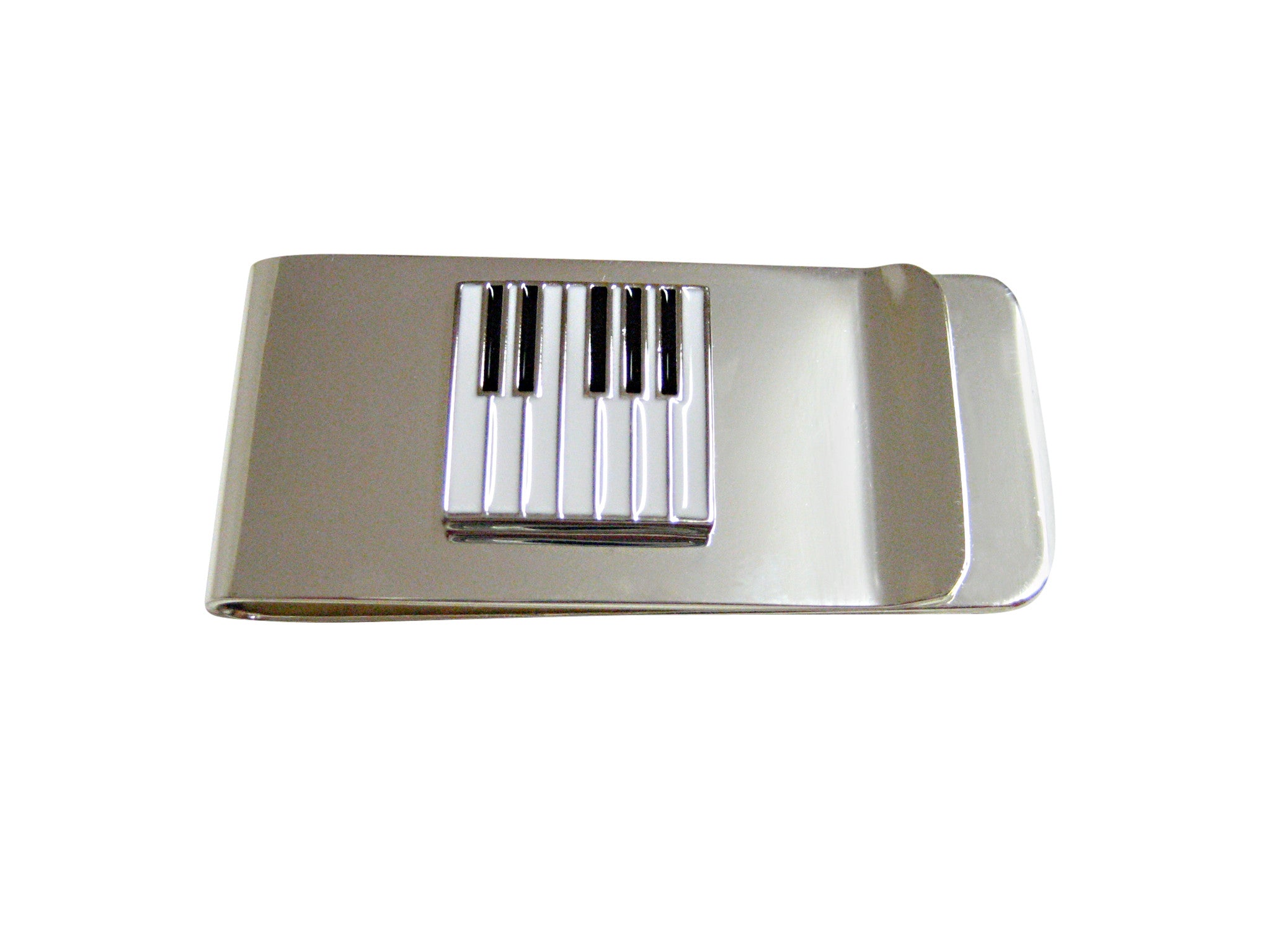 Square Piano Key Design Money Clip