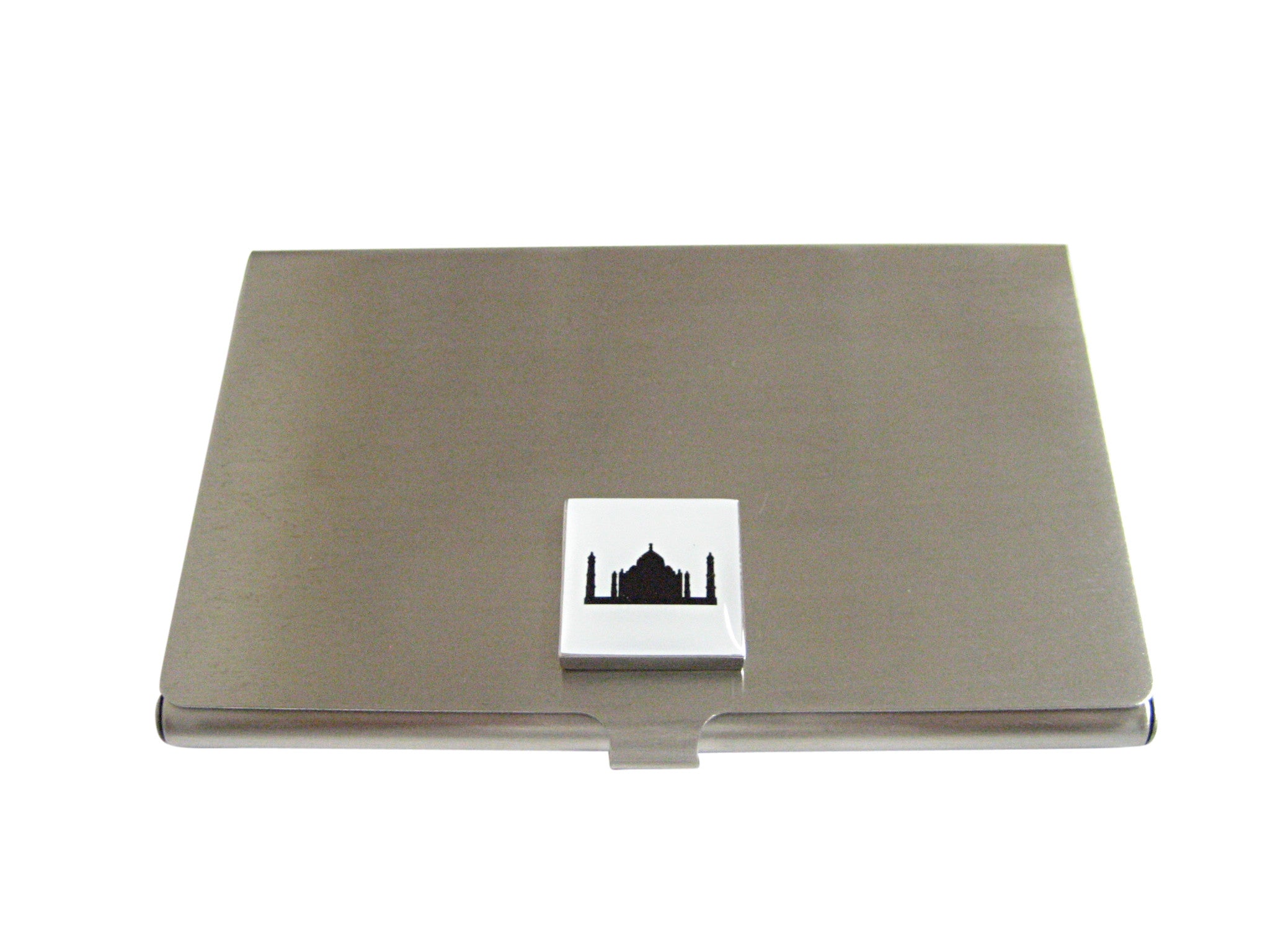 Square Taj Mahal Business Card Holder