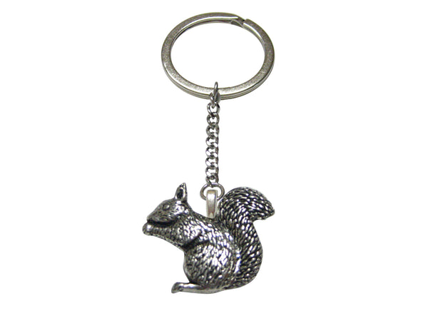 Squirrel Pendant Keychain
