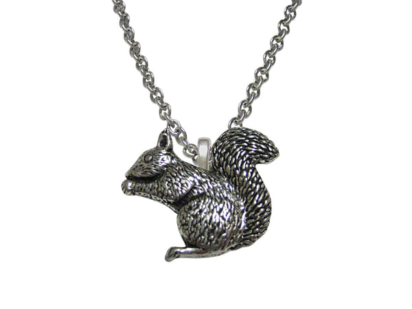 Squirrel Pendant Necklace