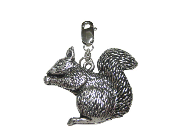Squirrel Pendant Zipper Pull Charm