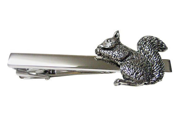 Squirrel Square Tie Clip