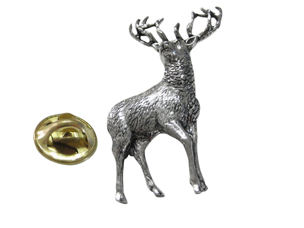 White Tailed Stag Deer Lapel Pin