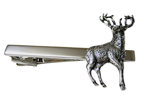 Stag Deer Square Tie Clip