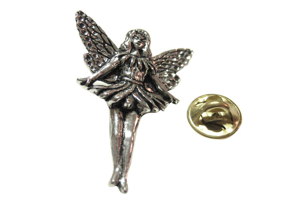 Standing Fairy Pendant Lapel Pin