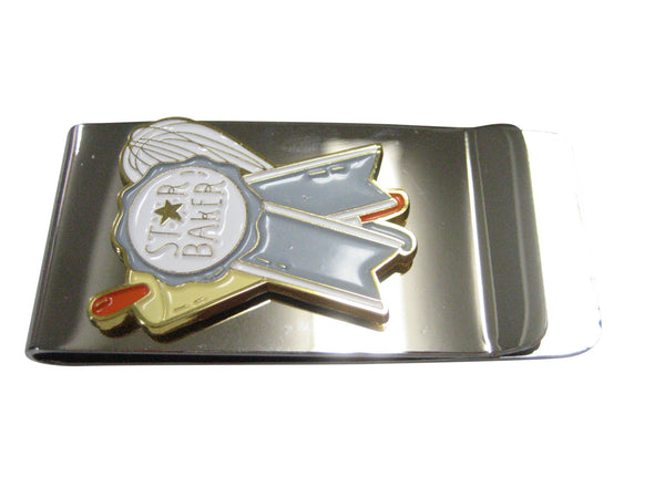 Star Baker Badge Money Clip