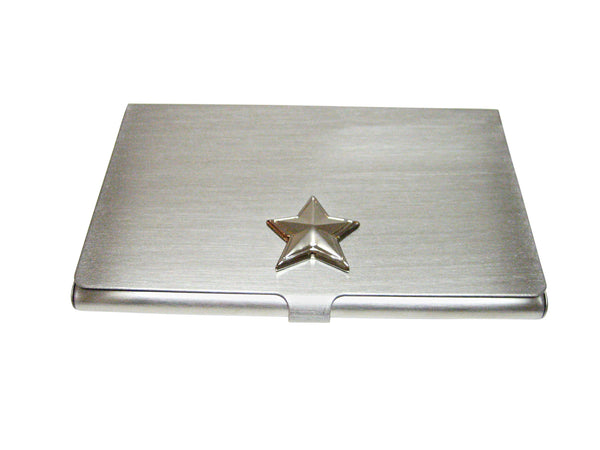 Star Matte Business Card Holder