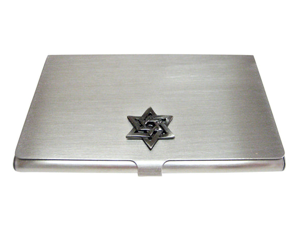 Star of David Business Card Holder