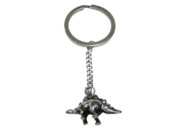 Stegosaurus Dinosaur Pendant Keychain