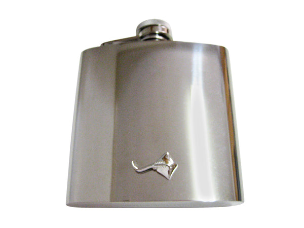 Sting Ray 6 Oz. Stainless Steel Flask