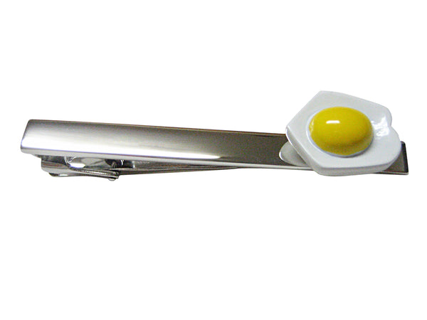 Sunny Side Up Egg Square Tie Clip