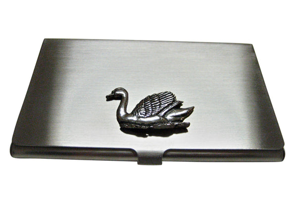 Swan Bird Business Card Holder
