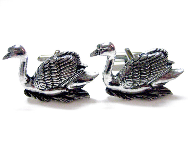 Swan Bird Cufflinks