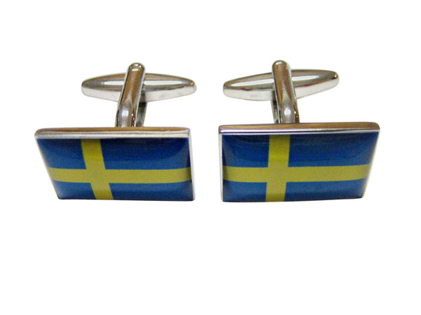 Swedan Flag Cufflinks