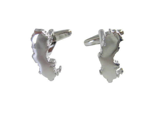 Sweden Map Shape Cufflinks