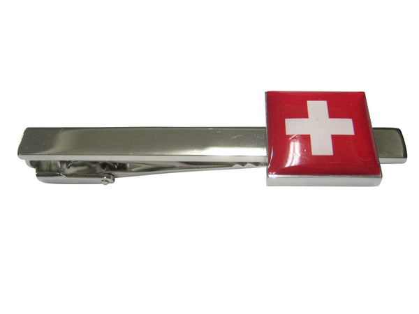 Switzerland Swiss Flag Tie Clip