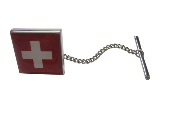 Switzerland Swiss Flag Tie Tack