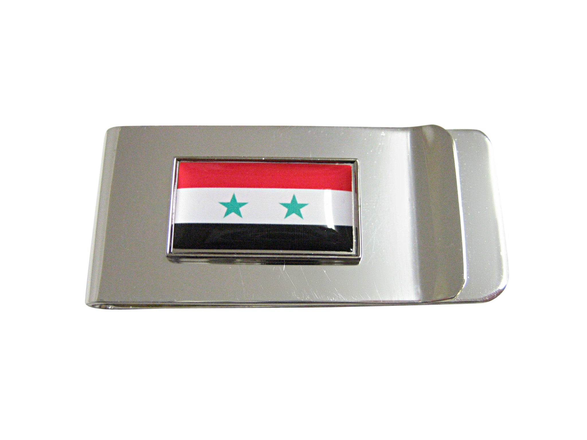 Syria Flag Pendant Money Clip