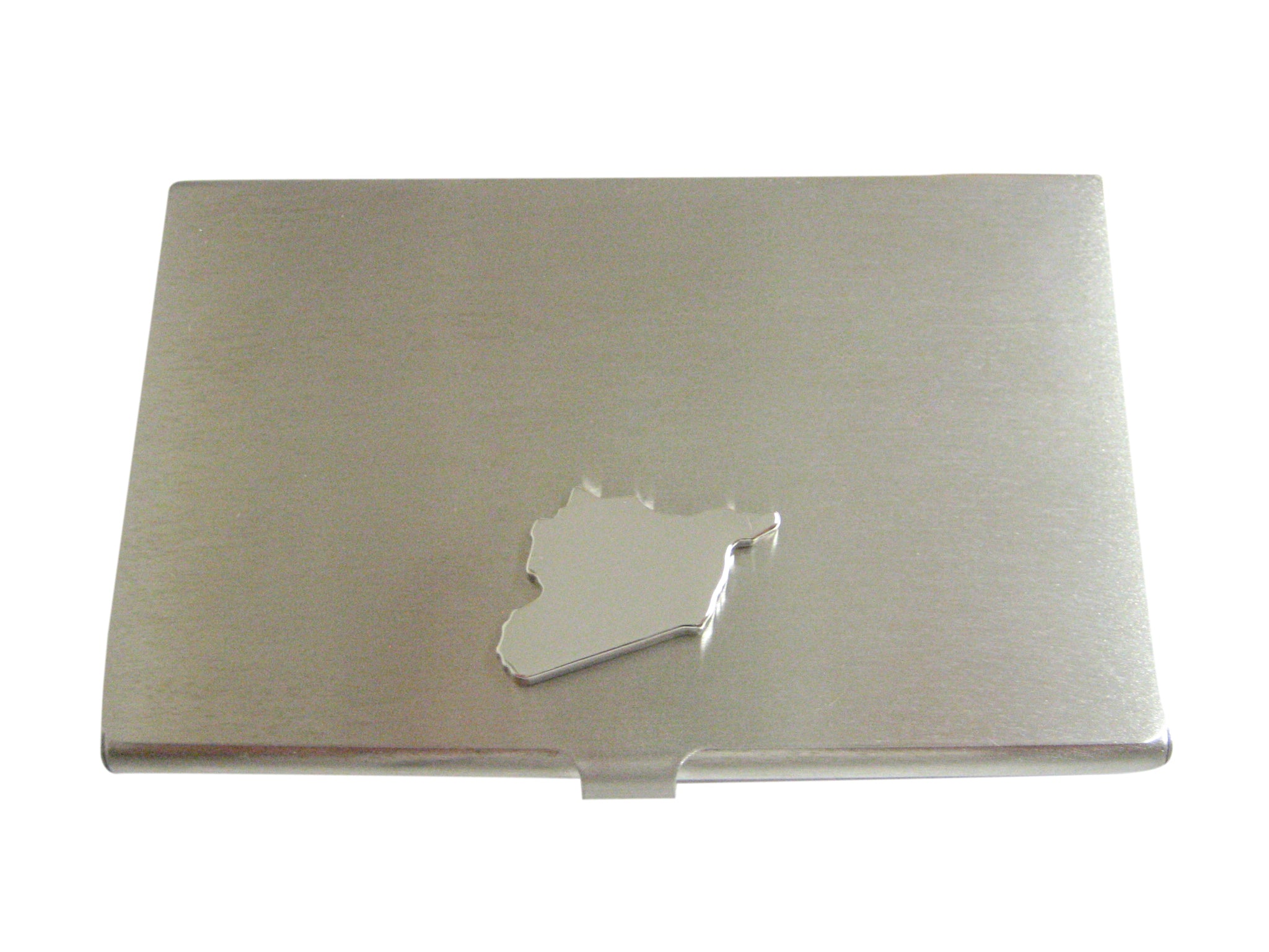 Syria Map Shape Business Card Holder