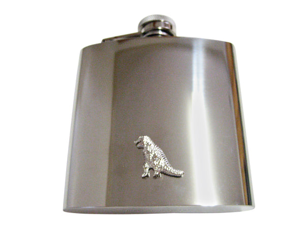 T Rex Dinosaur 6 Oz. Stainless Steel Flask