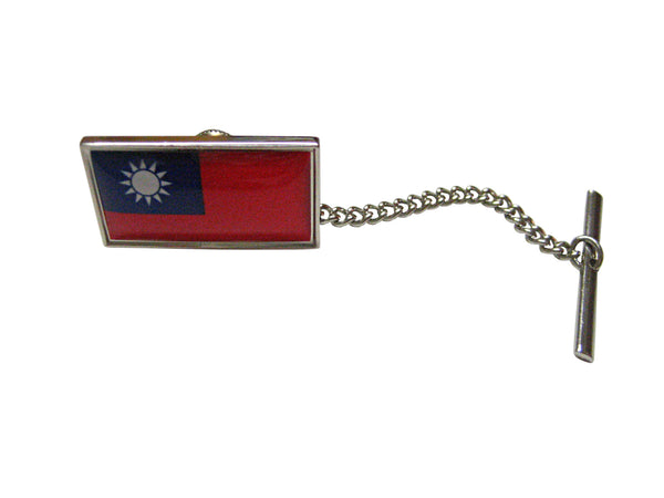 Taiwan Flag Tie Tack