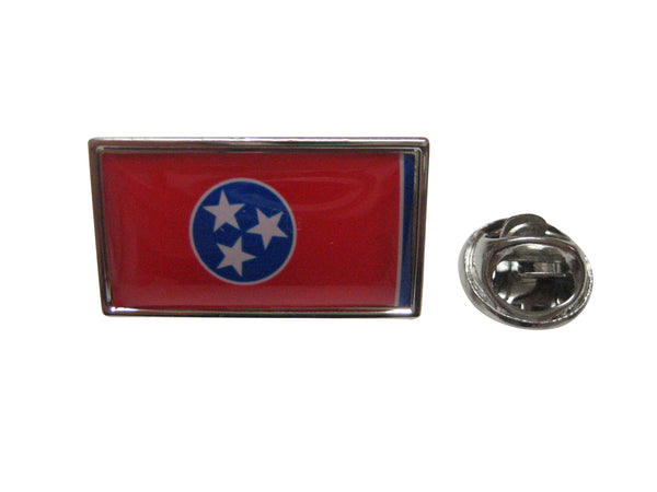 Tennessee Flag Design Lapel Pin