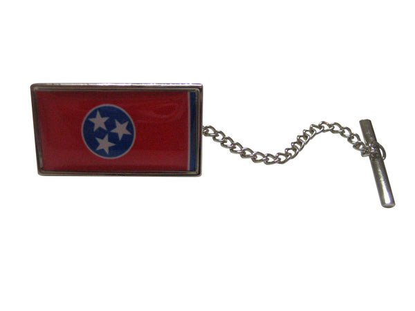 Tennessee Flag Design Tie Tack