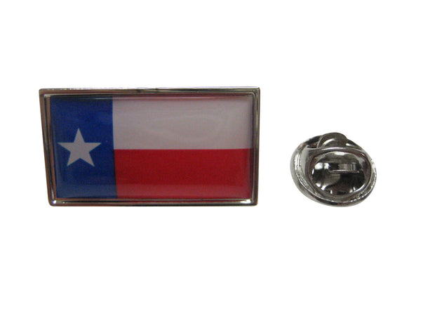 Texas Flag Design Lapel Pin
