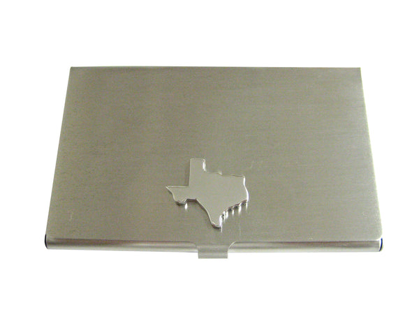 Texas State Map Shape Business Card Holder