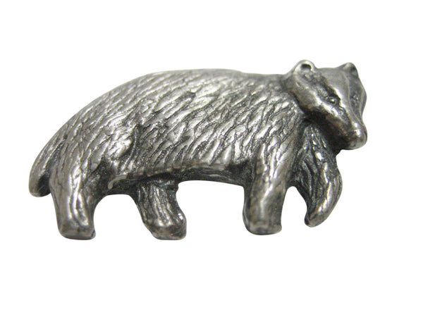 Textured Badger Pendant Magnet