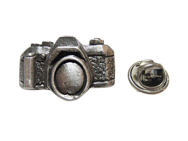 Textured Camera Lapel Pin