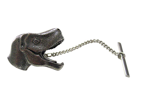 Textured Dinosaur Head Tie Tack