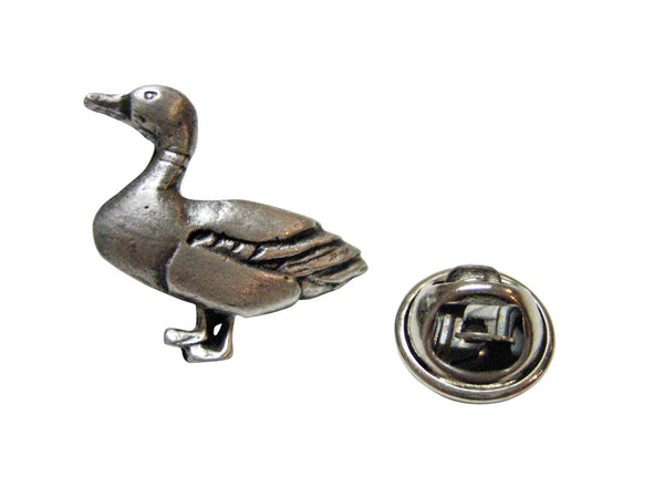Textured Duck Bird Lapel Pin