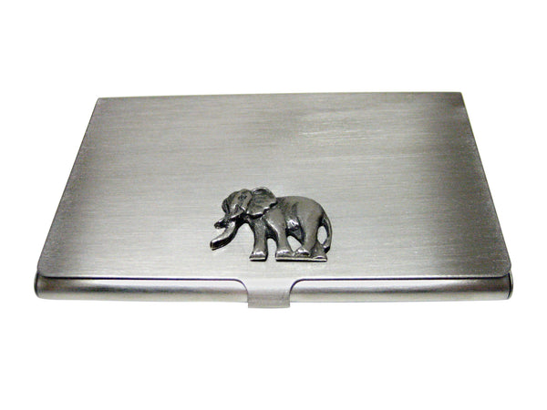 Textured Elephant Business Card Holder