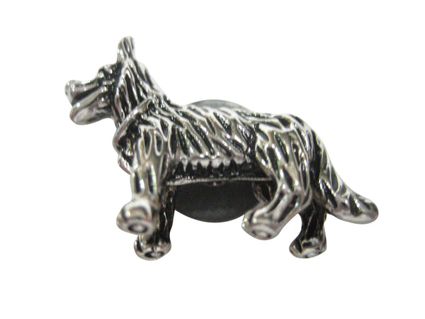 Textured German Shepherd Dog Magnet
