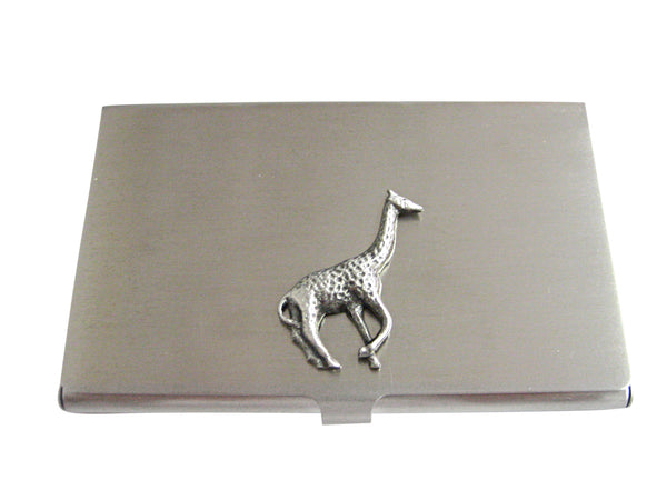 Textured Giraffe Business Card Holder