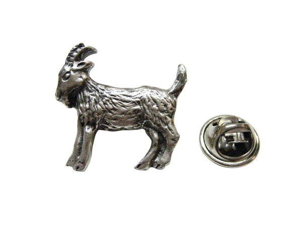 Textured Goat Lapel Pin