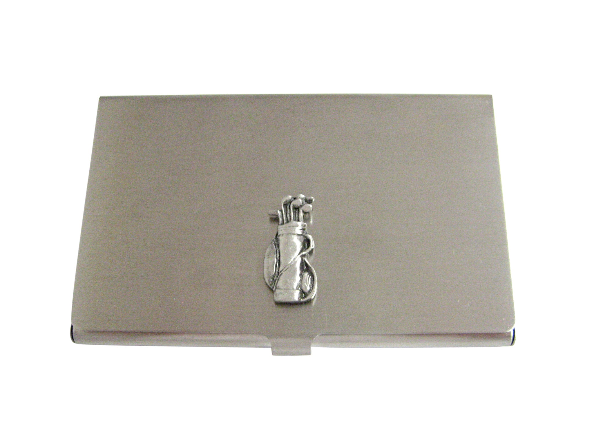 Textured Golf Club Business Card Holder