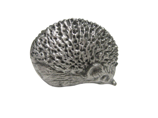 Textured Hedgehog Adjustable Size Fashion Ring