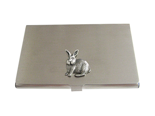 Textured Rabbit Hare Business Card Holder