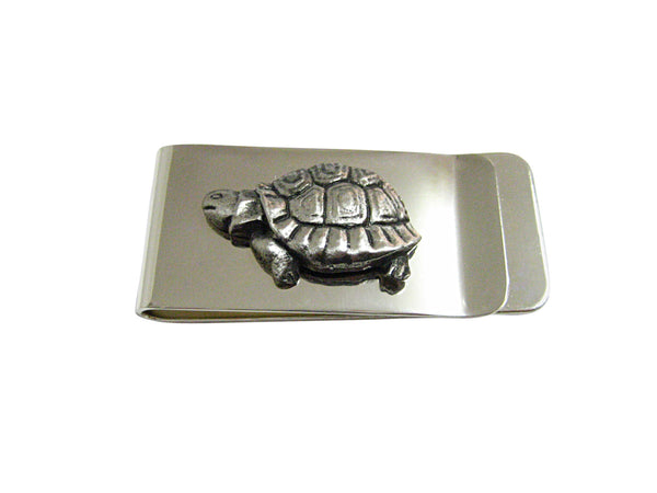 Textured Turtle Tortoise Money Clip