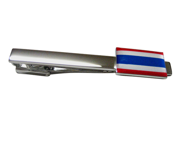 Thailand Flag Square Tie Clip