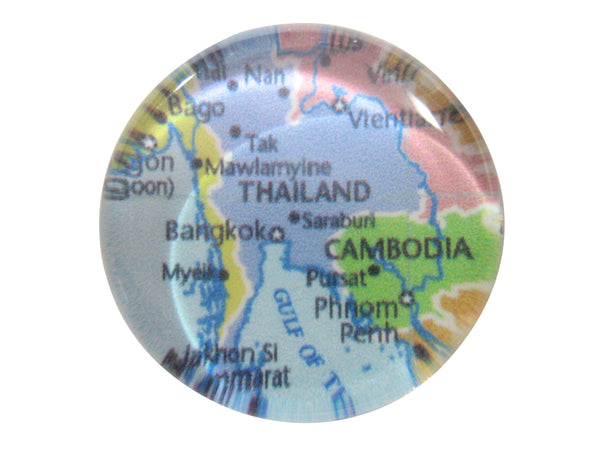 Thailand Map Pendant Magnet