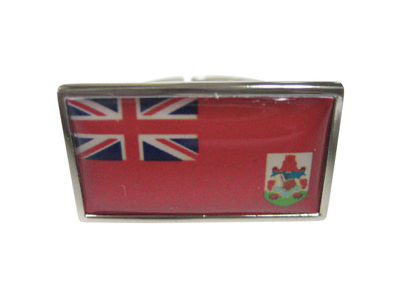 Thin Bordered Bermuda Flag Adjustable Size Fashion Ring