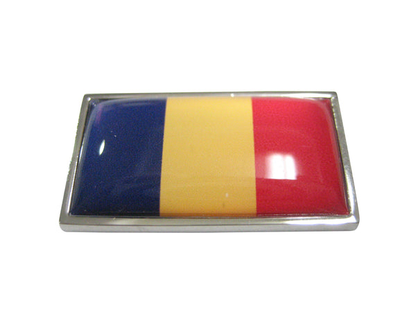 Thin Bordered Chad Flag Magnet