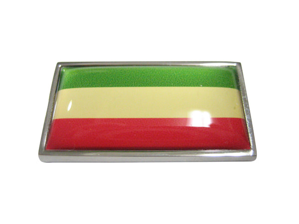 Thin Bordered Federal Democratic Republic of Ethiopia Flag Magnet