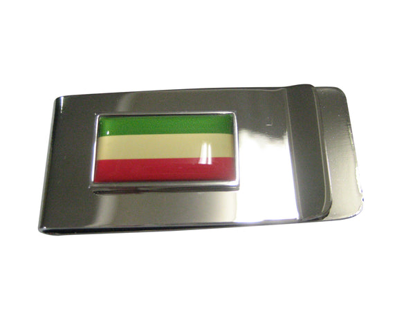 Thin Bordered Federal Democratic Republic of Ethiopia Flag Money Clip
